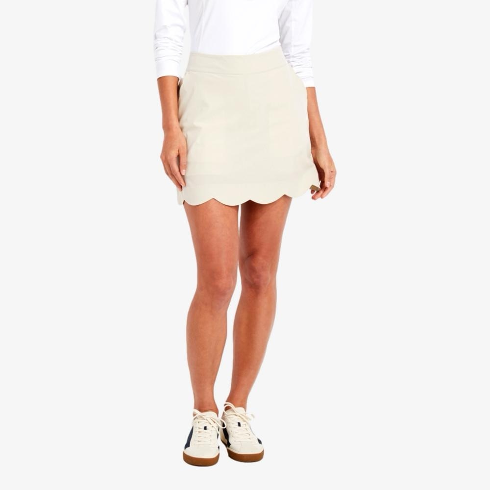 Vineyard vines scalloped khaki skort